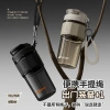 Fengyue Portable Coffee cups for both men and women, with handles, are portable and feature a British style for dual drinking. They have a high level of appearance and are easy to use, resistant to both high and low temperatures details Picture